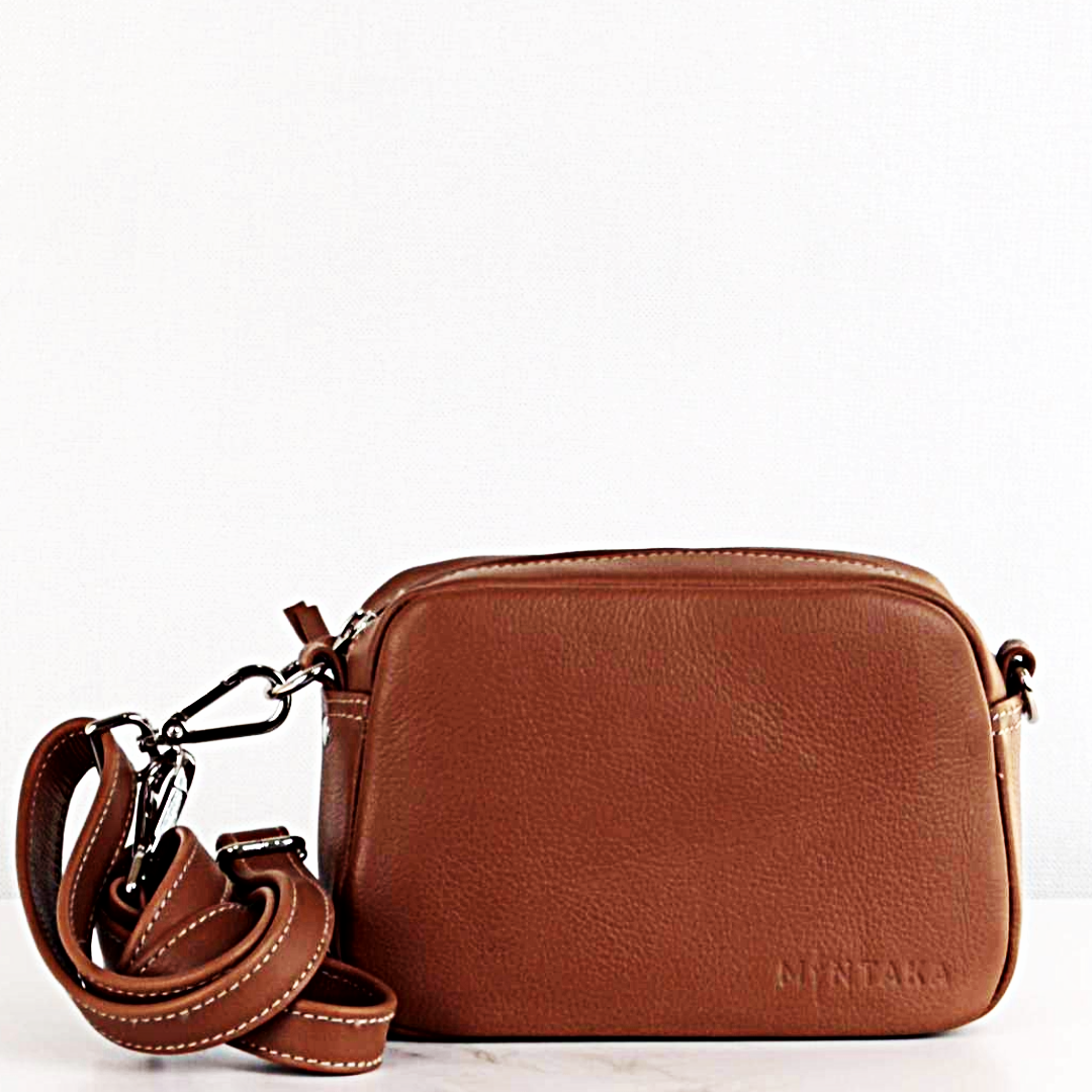 Dinaledi Crossbody Leather Bag