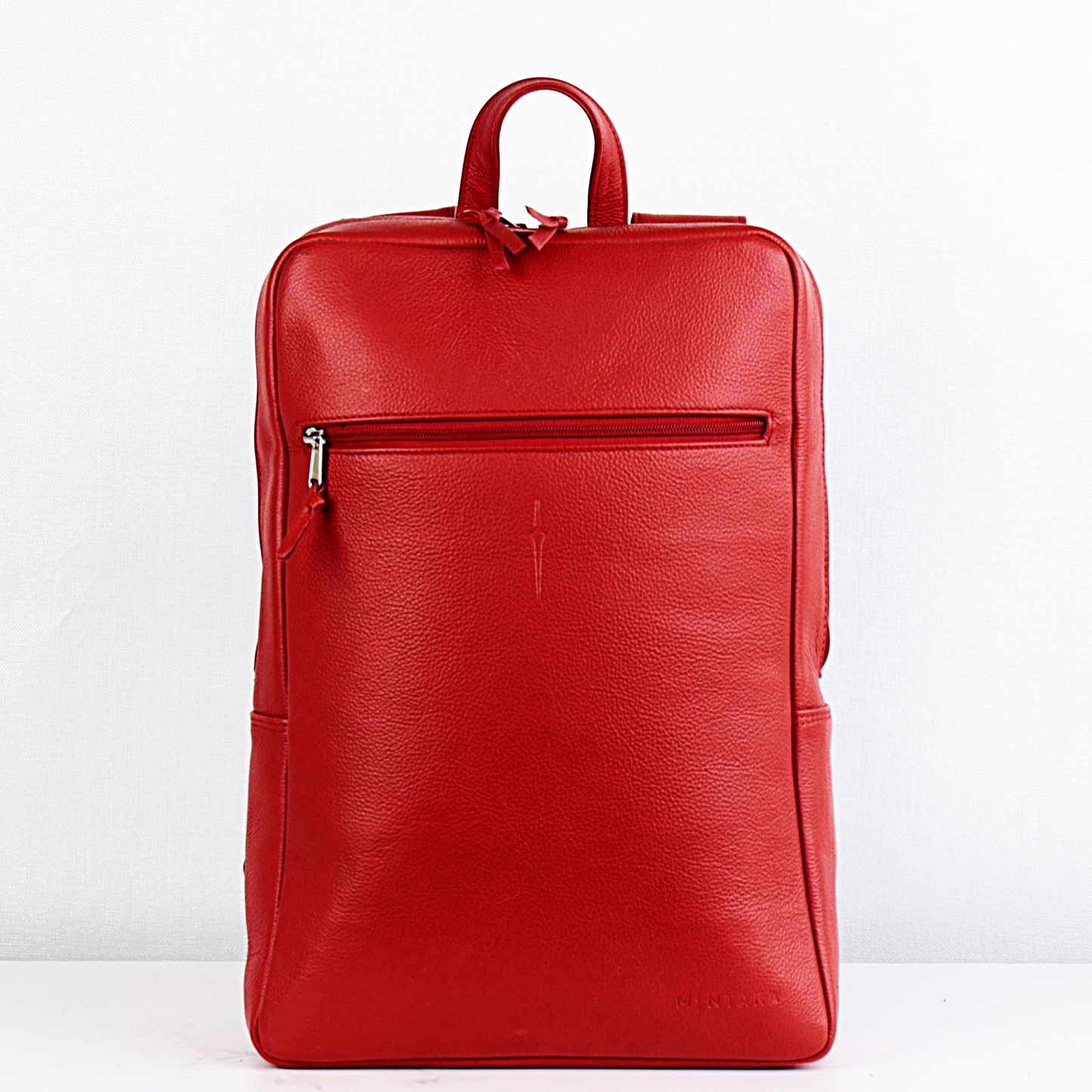 Toni Bold Leather Laptop Backpack