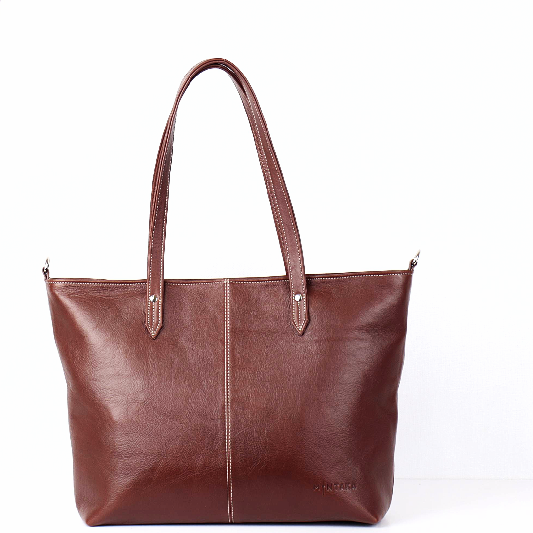 Venus Leather Shopper Bag