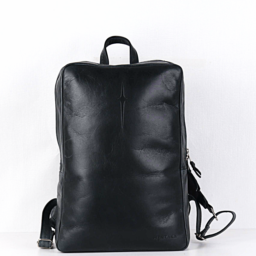 Toni Leather Laptop Backpack